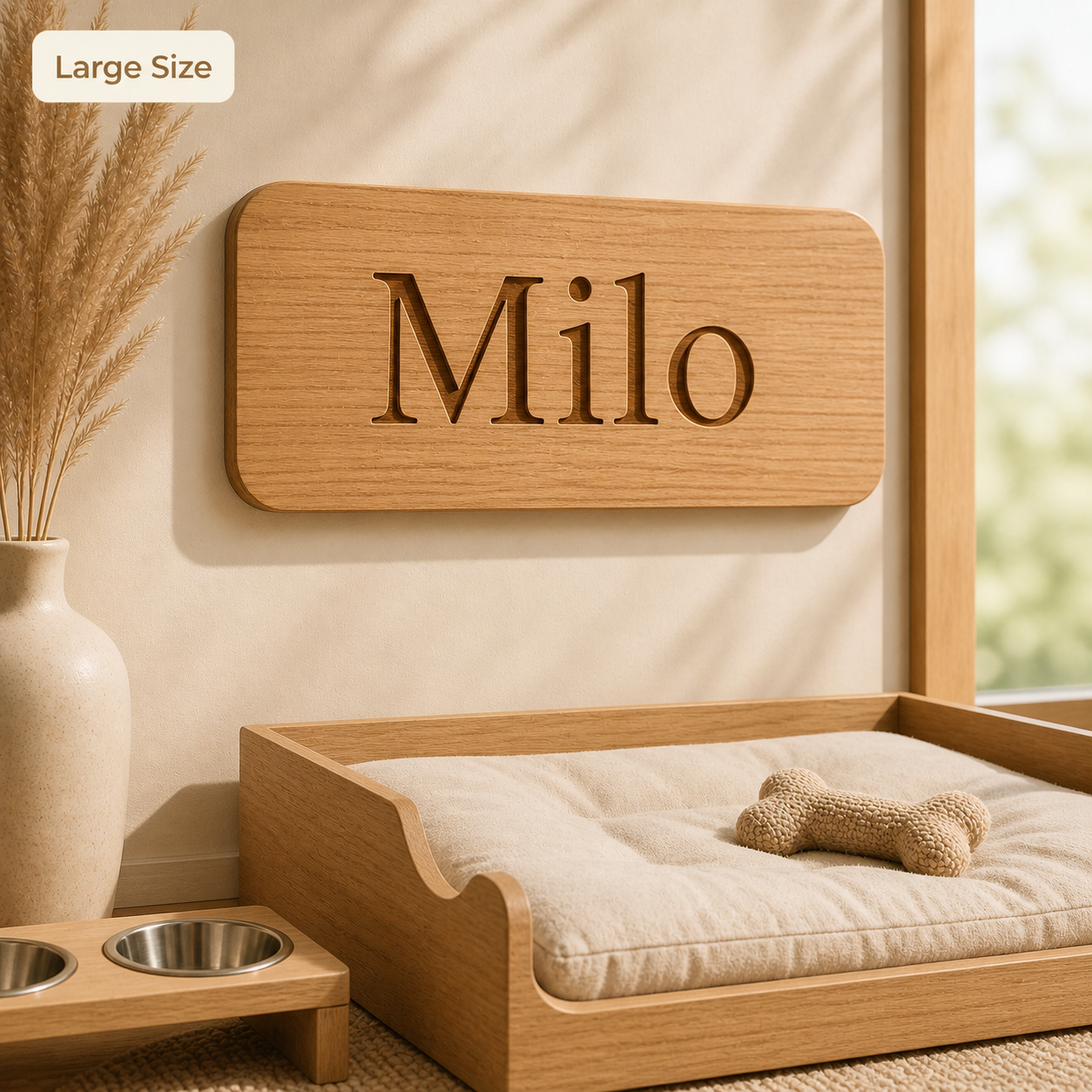 Personalized Wooden Pet Name Sign