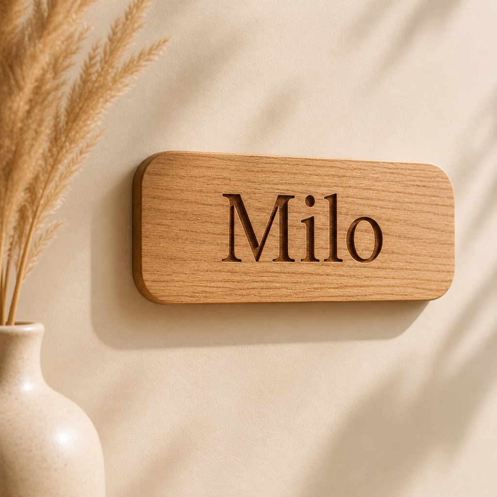 Personalized Wooden Pet Name Sign