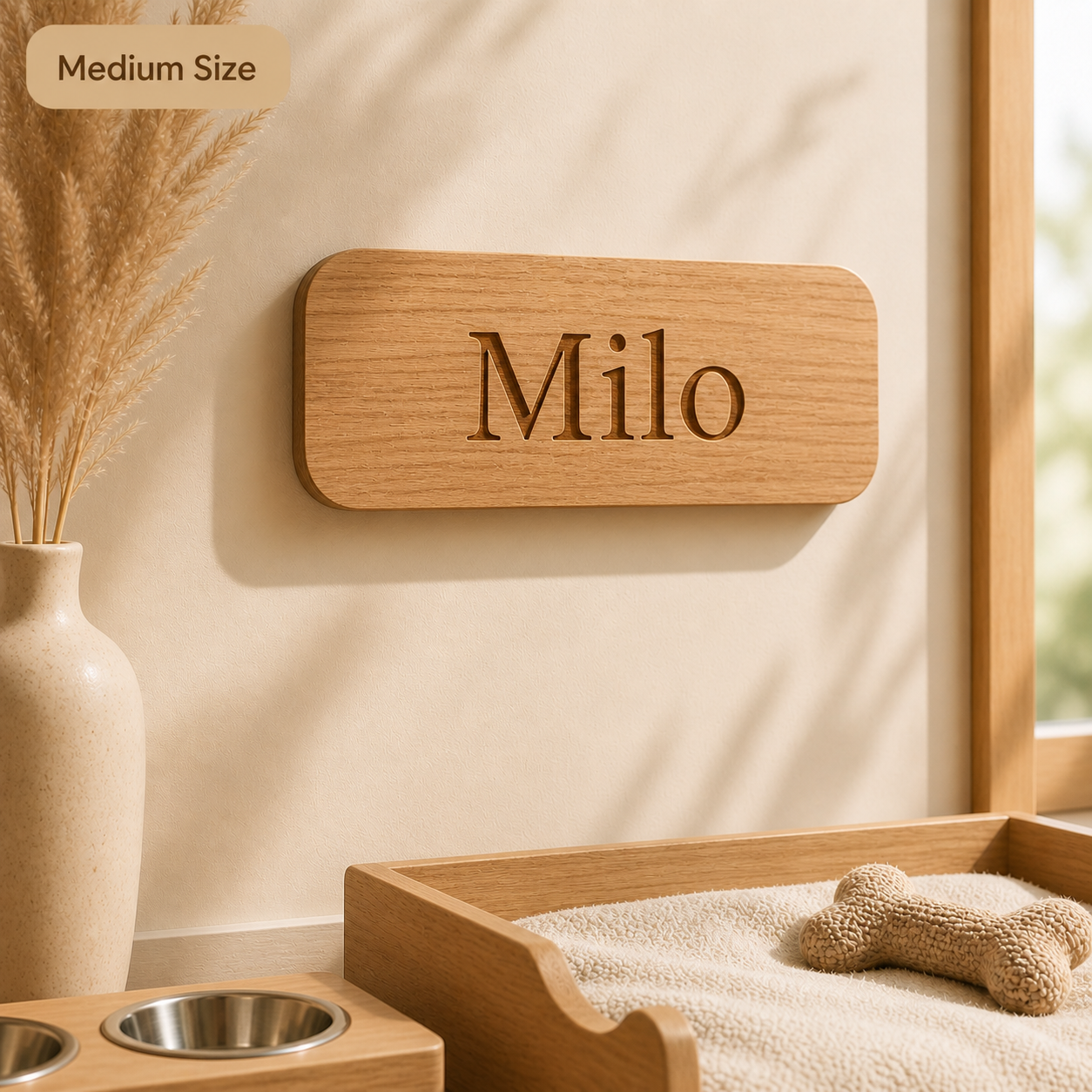 Personalized Wooden Pet Name Sign