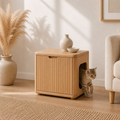 Hidden Cat Litter Box Cabinet